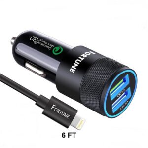 Car Charger Adapter Compatible with X / 8 /