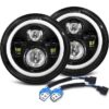 Colight 2PCS 7 Inch LED Headlights Round